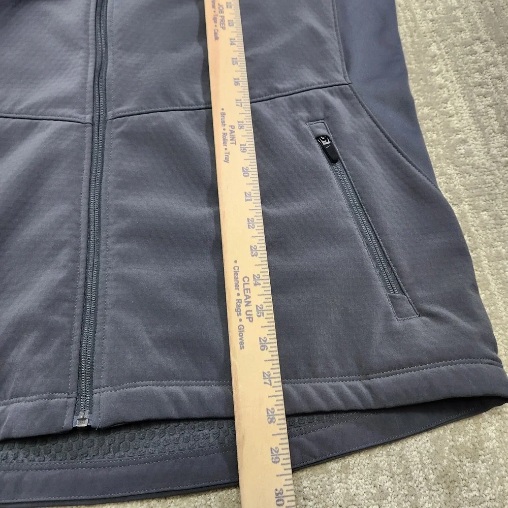 Nike Jacket Men Large Sphere Hybrid Woven Coat Grid Therma Fleece Lined Gray NEW